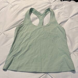 Lululemon Athletica Light Green Tank Top